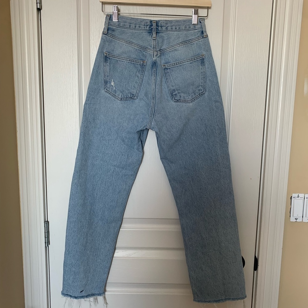 AGOLDE Women's Light Blue '90s Jeans - Picture 7 of 10